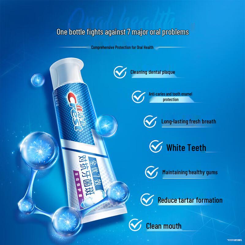 Crest All-in-One 7-Effect Anti-Plaque Toothpaste