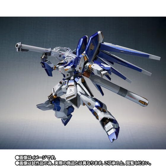 METAL ROBOT SPIRITS Hi-v Nu Gundam AMURO's SPECIAL Color Counterattack Approximately 140mm ABS PVC Painted Movable Action Figure