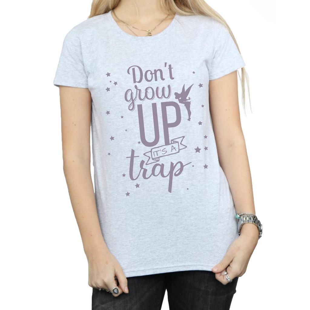 Tinkerbell Womens/Ladies Don´t Grow Up Cotton T-Shirt