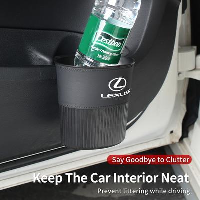 Car Door Trash Can Seatback Cup Holder Tools Storage Box Interior For UX250h RX450h CT200h RX400h NX300h RX350 RX300 GX