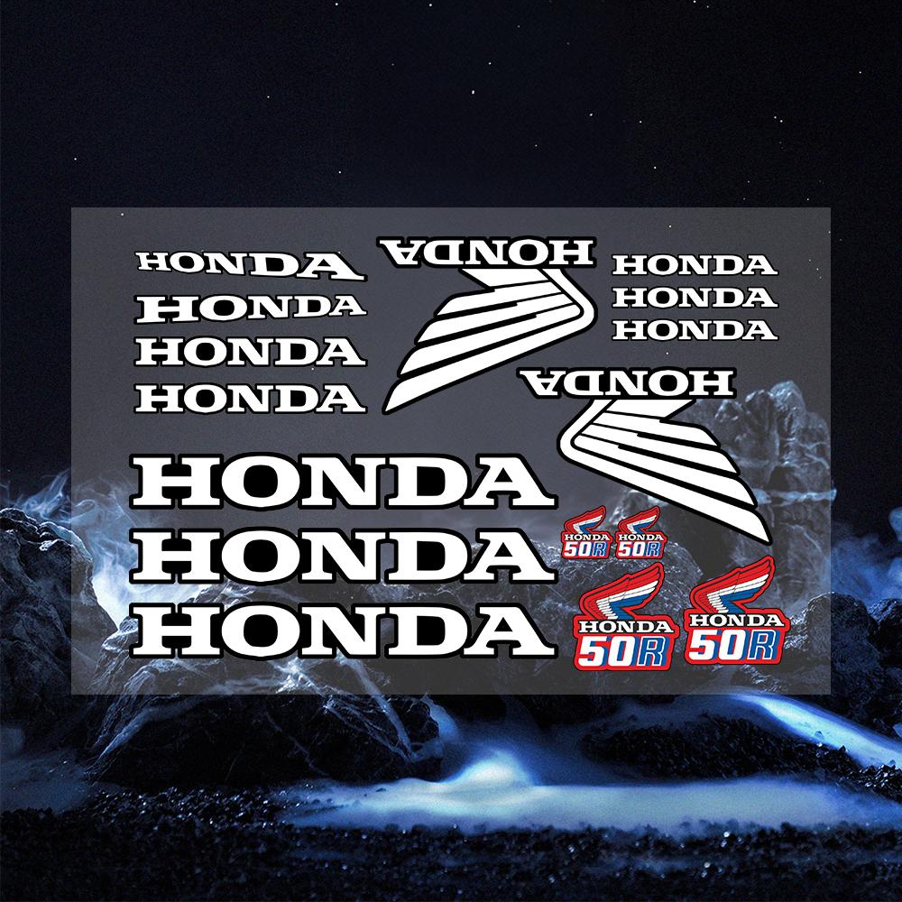 Cool Car Black H-honda-a Decal Set High Quality Printed and Cut Stickers Motorcycle Sticker 20x30cm