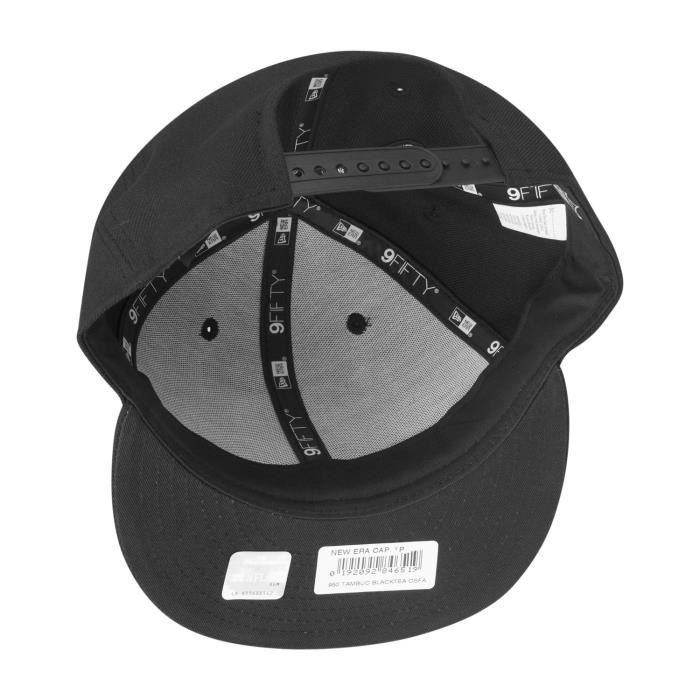 Casquette 9FIFTY - NEW ERA - Tampa Bay Buccaneers - Noir - 100% Laine - Taille Unique