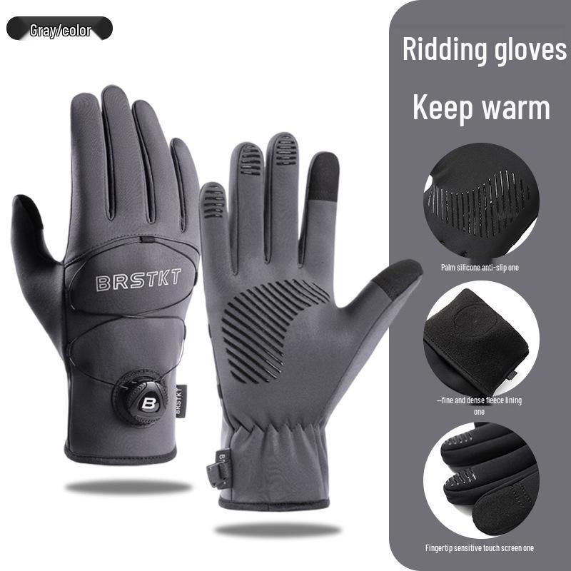Unisex Winter Skihandschuhe: Samtgefüttert, Touchscreen-kompatibel, Winddicht und Kälteschutz für Outdoor-Sportarten