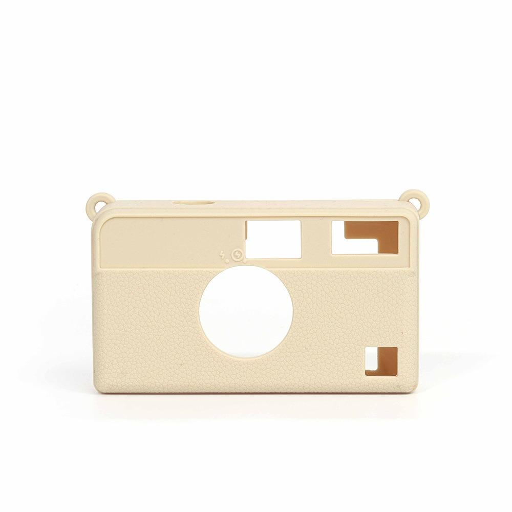 Silicone Camera Case Solid Color Protective Shell Camera Accessories for KODAK EKTAR H35