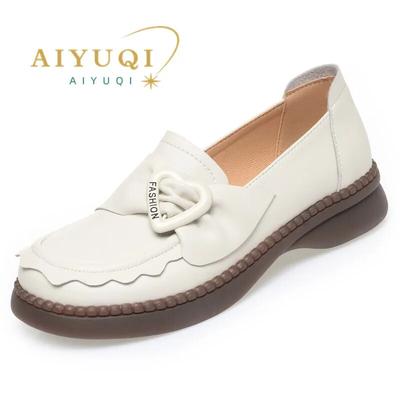 Loafers Damen Frühling Große Größe Damen Keilschuhe Mama Schuhe Damen