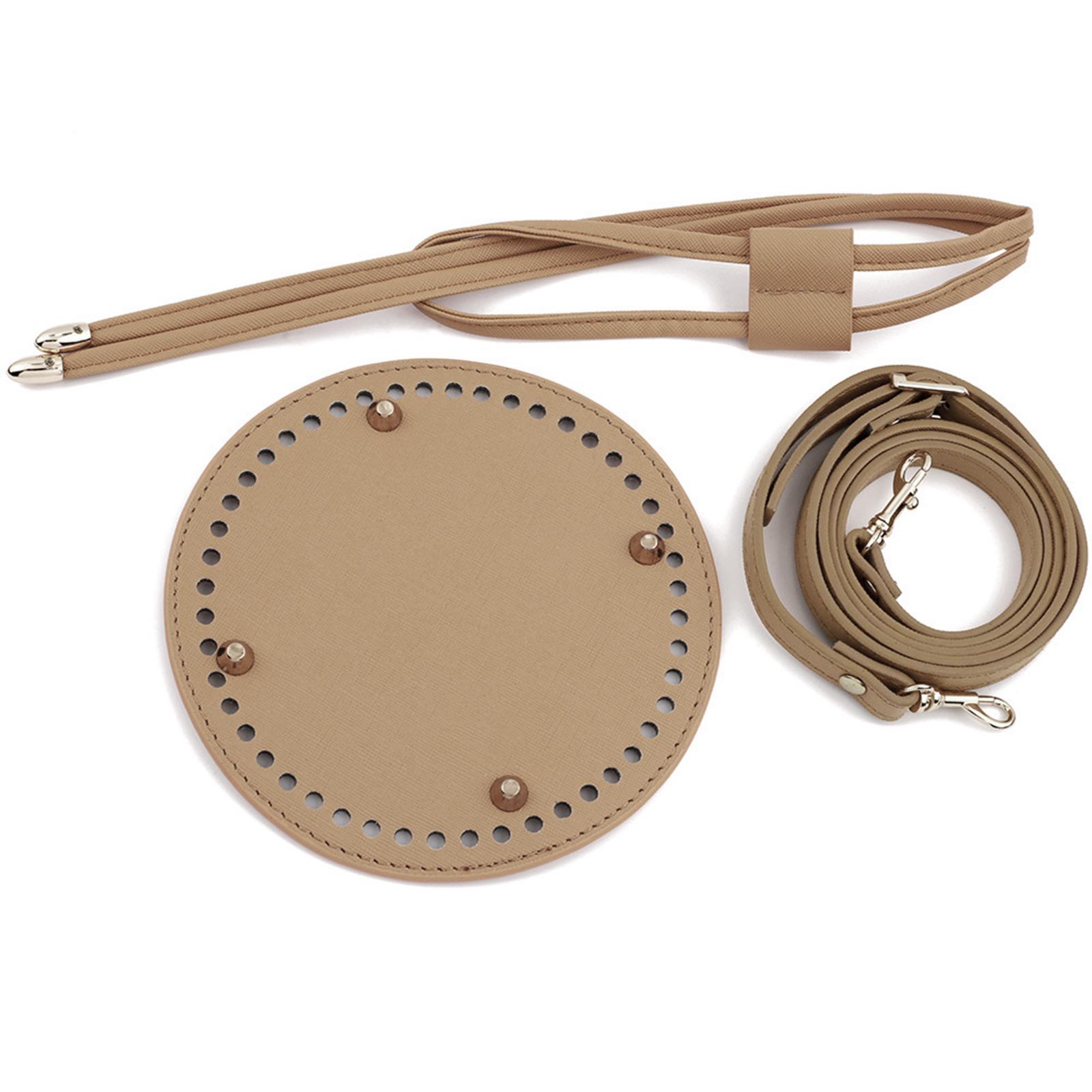 

Форматор для сумки-ведра, Коврик для сумки, Ремень и кулиска, PU сумка-пельмень, Аксессуары для сумки ручной работы, Подушка для дна, Основа, Ремешок для кошелька коричневый