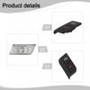 Front Left Central Door Lock Button Cover Compatible with Cars 2003 2008