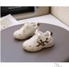 2025 Spring & Autumn Genuine Leather Breathable Boys' & Girls' Soft Sole German Training Sports Shoes