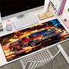 fire truck Theme Mouse Pad, Non Slip Rubber Base, Multifunctional Office & Home Decor, Perfect for Workspace Personalization.