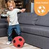 Soft Touch Silent Football Indoor Training Ball Elastic Playtime Foam Soccer Long-lasting Quiet Sports Gear for Children Safe Equipment For Kids
