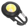 COB Small Flashlights 3 Light Modes Rechargeable Multifunctional Black Portable Pocket Light with Tripod for Fishing Home