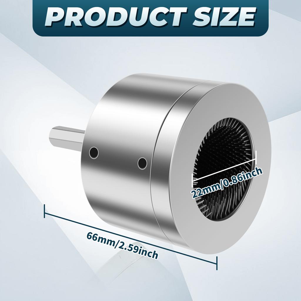 Čistič měděných trubek pro čističe vrtacích trubek, instalatérský nástroj, celokovový čisticí kartáč pro čištění ocelových trubek a mosazných trubek