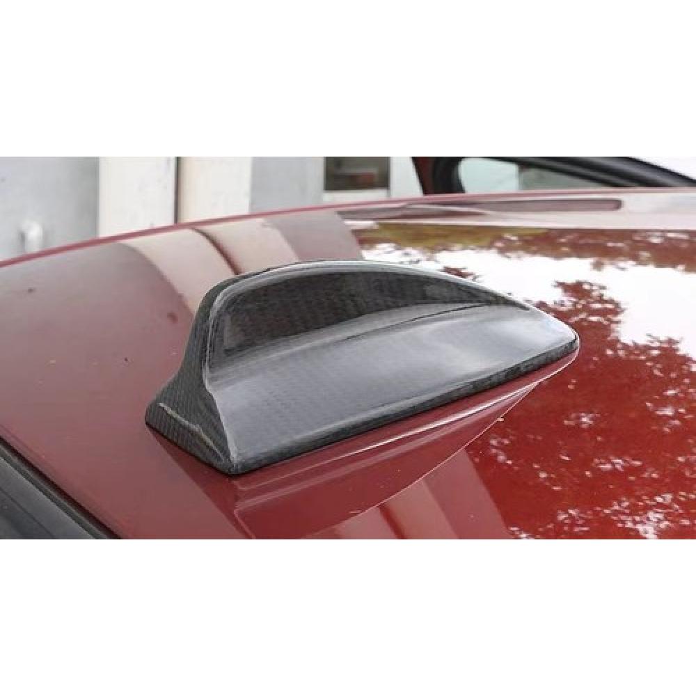 Carbon Fibre Style Roof Shark Fin Antenna Cover For BMW F25 E70 E71 X3 X5 X6
