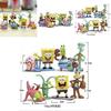 Spongebob Squarepants Patrick Star Squidward Pvc Figure Toy Set For Children 8pcs/lot