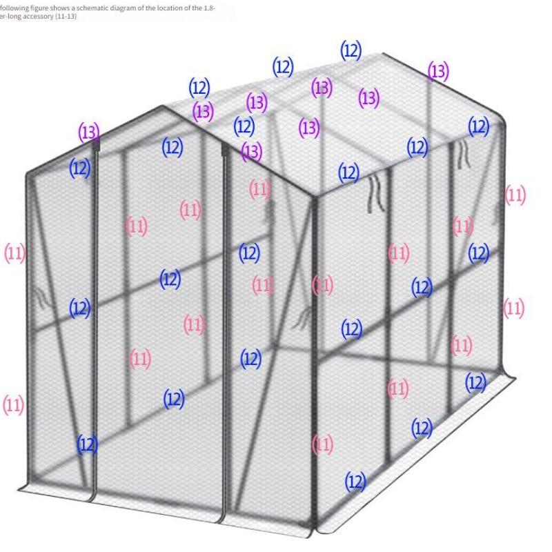 Sunshade Insect-proof Tower-shaped Vegetable Garden Greenhouse