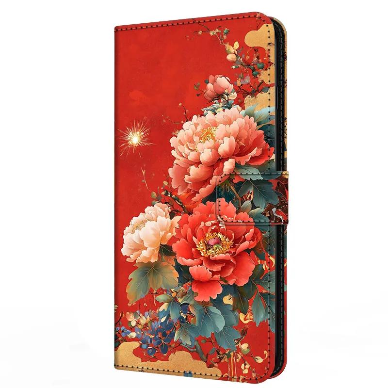 Fashion Wallet For Poco C71 C61 C75 Magnetic Leather Case Relief Protector Book Cover Flip For Xiaomi Poco C 71 61 75 Bumper