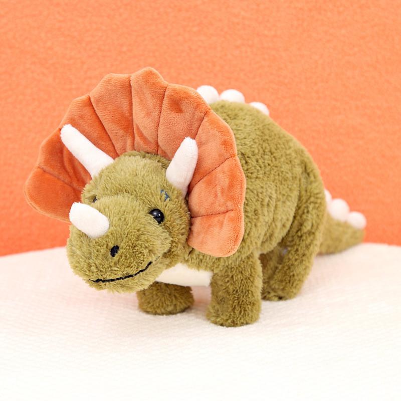 Cute Sterrholophus Green Marsh Plush Toy Doll For Children Gift And Decor Room
