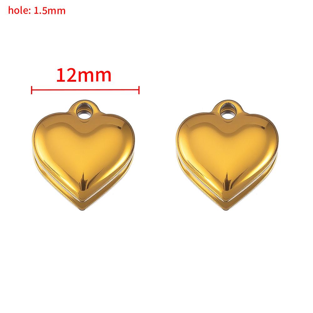 2pcs Stainless Steel Gold Plated Ocean Star Flower Shell Moon Charms for DIY Boho Earring Jewelry Material Making Pendant Supply