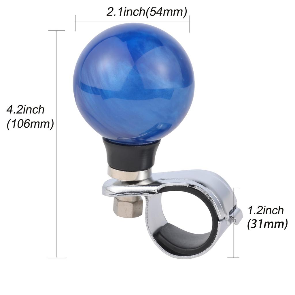 Arenbel Steering Booster Resin Ball, (Navy Blue)