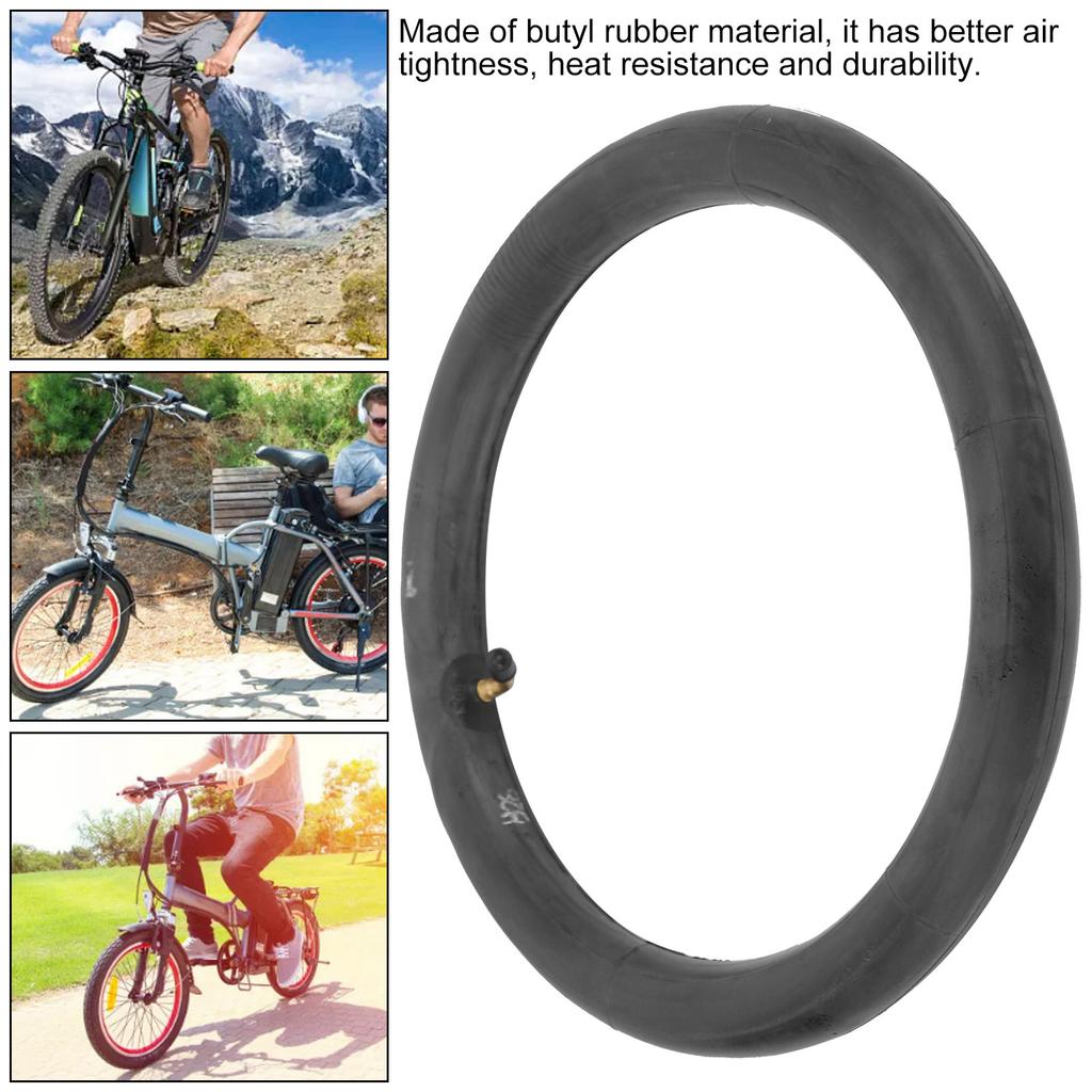 14x2.125 Schlauch mit Winkelventil Butylkautschuk-Schläuche für Elektrofahrrad