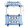 Pet Grooming Table with Detachable Mesh Center, Breathable Pet Grooming Hammock for Small Dogs Cats, Portable Pet Care Stand