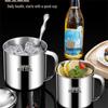 Kids' Anti-Fall Food Grade Stainless Steel Drinking Cup