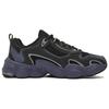 Fila Fabric Synthetic Leather Versatile Simple Shock Absorbing Wear Resistant Low Top Dad Shoes Men Sneaker Black T12M341617FBK