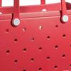 EVA Beach Bag Stylish Swimming Handbag Large Beach Bag with Holes for Shopping Swimming Picnic