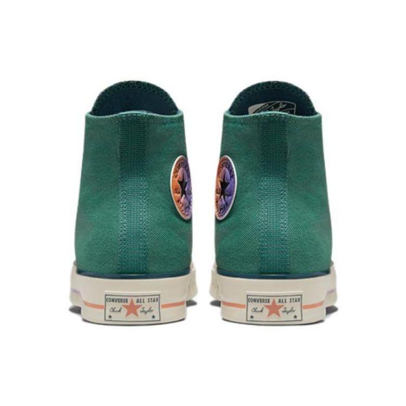 Converse Chuck Taylor All Star 1970s Unisex High Canvas Shoes Trendy Wear-resistant Green A02759C