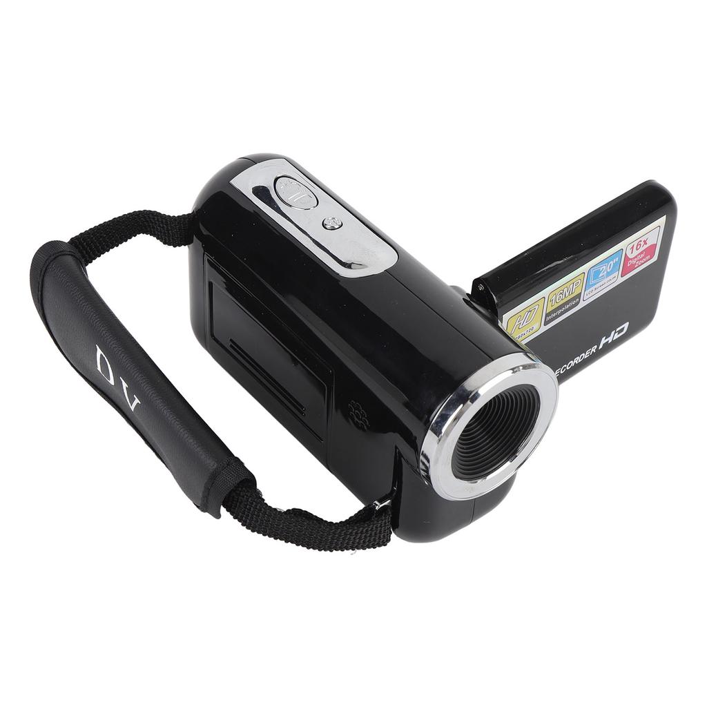 Digital Video Camera 2 Inch Color Screen 1080P 16MP 16x Zoom Anti Shake DV Camcorder for Travel Campus Growth Record