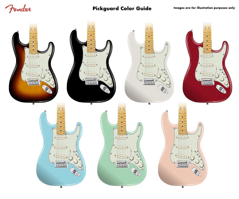 Fender Fender Pickguard STRATOCASTER PICKGUARDS MINT GREEN 11-HOLE '60S VINTAGE-STYLE S/S/S