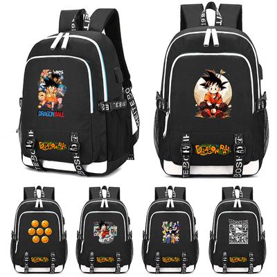 Anime Dragon Ball Canvas Backpack Printed Backpack for Girl Boy Gift Back To School Bookbag Men Women Travel Bag Mochila