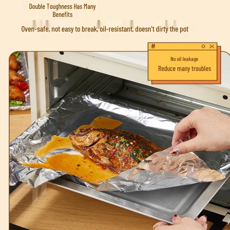 Rolo de Folha de Alumínio Descartável para Assar Deshangyuan