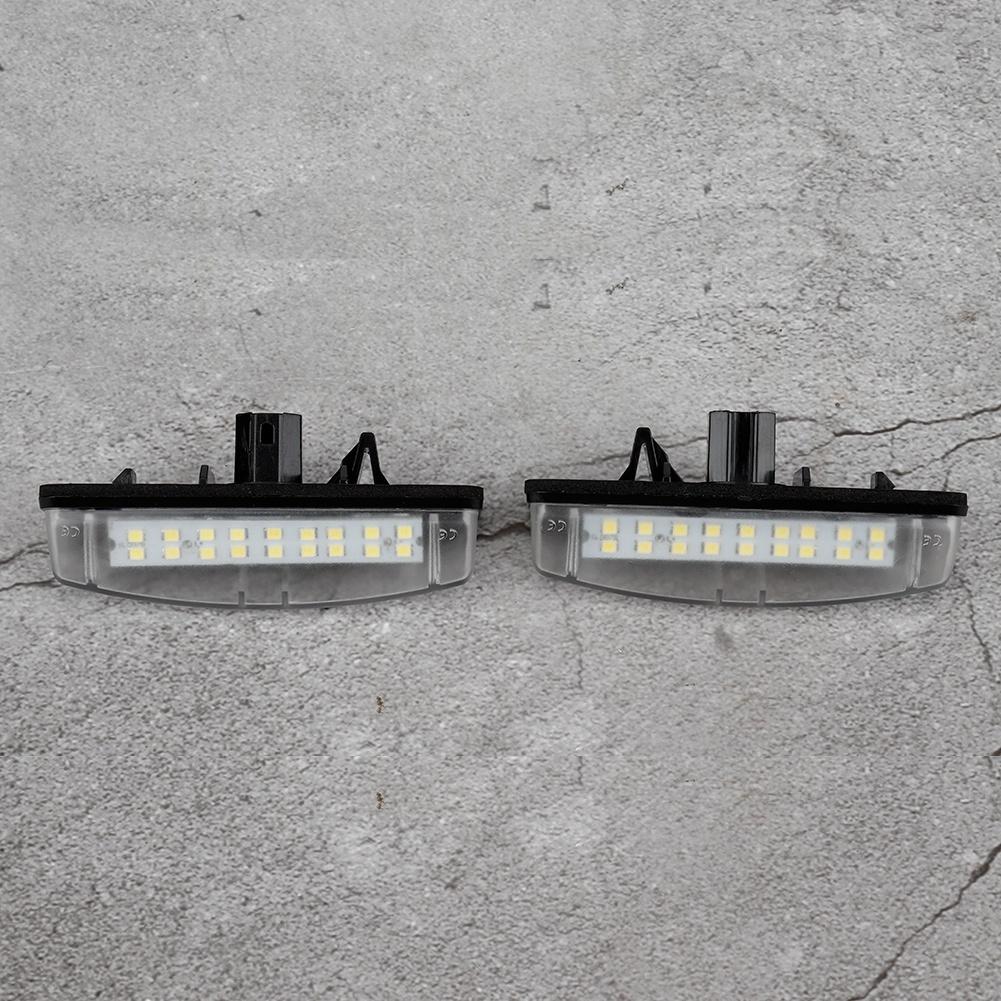 2 ks Auto LED světlo SPZ 12V SMD Lampa SPZ Vhodné pro TOYOTA Camry Ls430