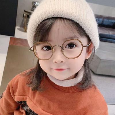 Anti -Mavi Işık Çocuk Gözlük Çocuk Erkek Kız Moda Retro Bilgisayar Göz Koruma Gözlükler Ultra Hafif Çerçeve