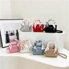 New Diamond Embroidery Thread New Trendy Fashion Shoulder Messenger Bag Portable Silk Scarf Princess Diana Bag