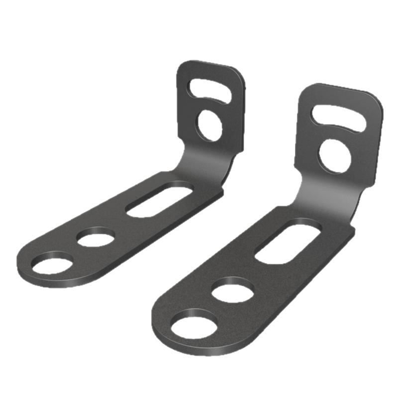 2Pcs Heavy Duty Universal Motorcycle Headlight Extension Bracket Corrosion Resistant Fog Light Mount Holder for Off-Road