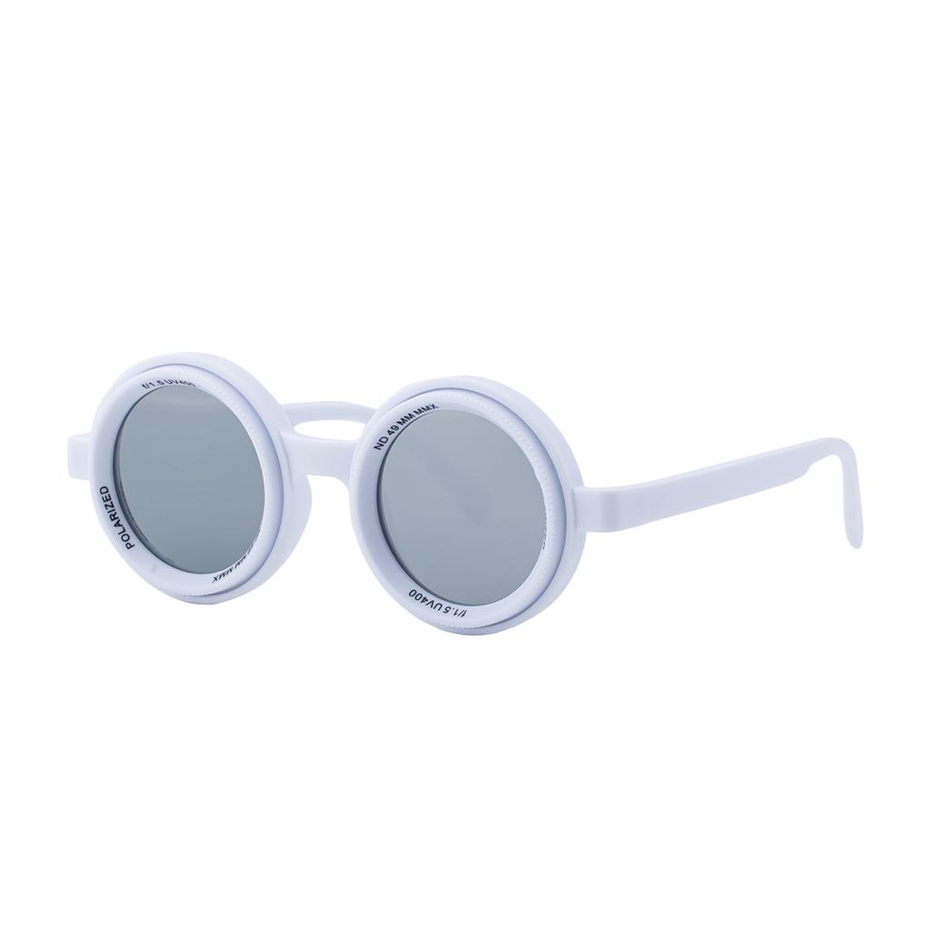 Glazzy Polarized ND9 Adjustable Dimming Man 2026 Trendy Punk Round Sun Glasses UV400 Outdoor Shades Fishing Filter Eyewear