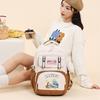 Cute Printed Backpack Teenager Student Shcoolbag Bookbag Knapsack Girl with Coin Purse Casual Bag Men Women Laptop Bag Mochila