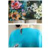 DIMANAF 2026 Plus Size New T-Shirt Women Blouse Flower Loose Casual O-Neck Lady Tops Tees Shirts Oversize Summer