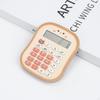 Bread Mini Calculator Portable Sturdy Lightweight,Basic,Cute,12 Digit for Office, Home, School