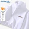 Jeanswest Men's Warm Anti-bacterial Double-sided Fleece Long-sleeve T-shirt