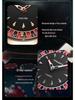 TIMEARTX Herren Armbanduhr mit leuchtendem Quarzwerk und Lederarmband - Wasserdicht & Trendig