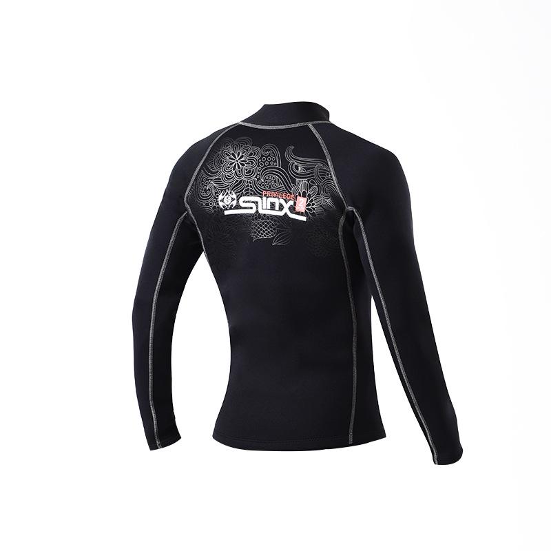 SLINX 2mm Unisex Wetsuit Jacket: Sun Protection, Long Sleeve, Dive Skin, Outdoor Sports