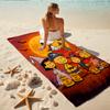 1Pc Snoopy'S Halloween Night Beach Towel Quick Dry Multiuse For Beach Pool Gym Yoga Home Travel Christmas Halloween Xmas Gift S1455