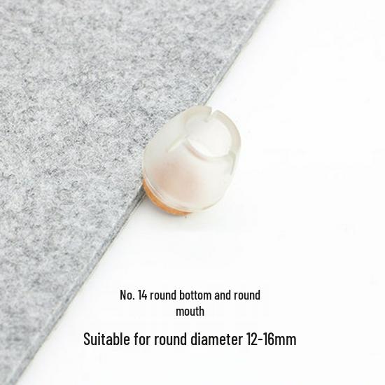 Transparent Non-Slip Chair and Table Leg Protective Covers