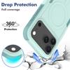 Suitable for 17Air Apple Mobile Phone Case Magnetic Iphone16pro Four-corner Thickened 15pm Mobile Phone Anti-fall Hard Shell