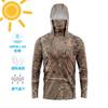 Mens UPF100 Sun Protection Hooded Windbreaker Fishing Hiking Camping Outdoor Activities