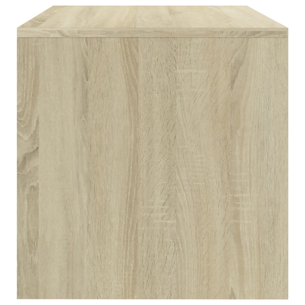 vidaXL TV-Schrank Sonoma-Eiche 100x40x40 cm Holzwerkstoff