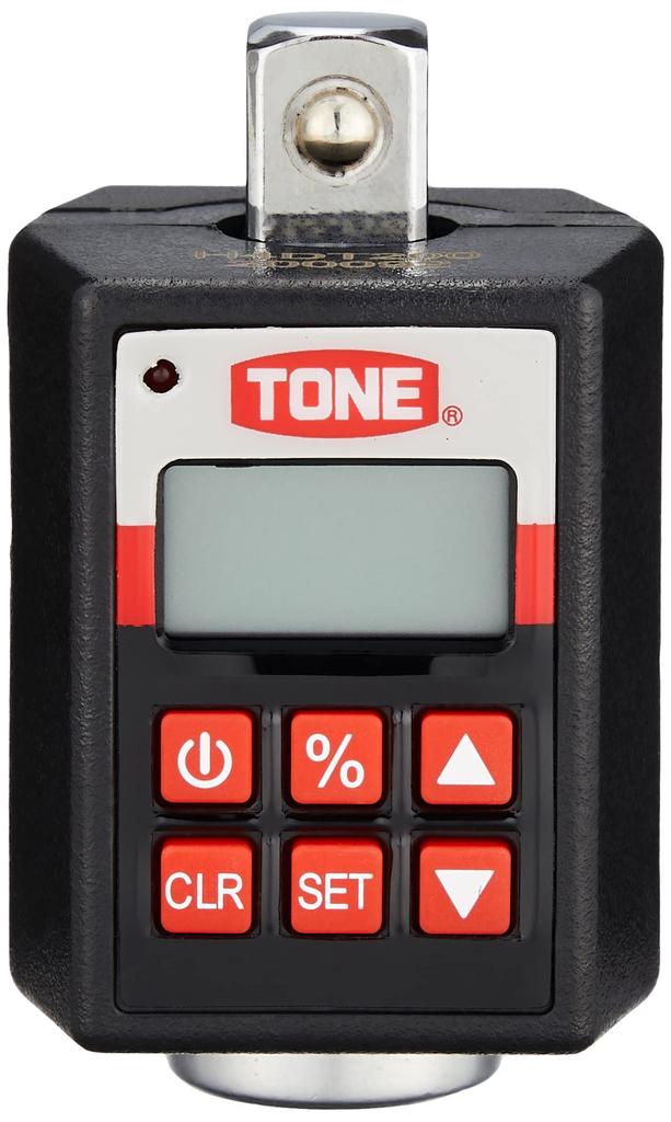 TONE Handy Digital Torque Wrench 200 H4DT200, 12.7mm (1/2") Drive, Black, N M